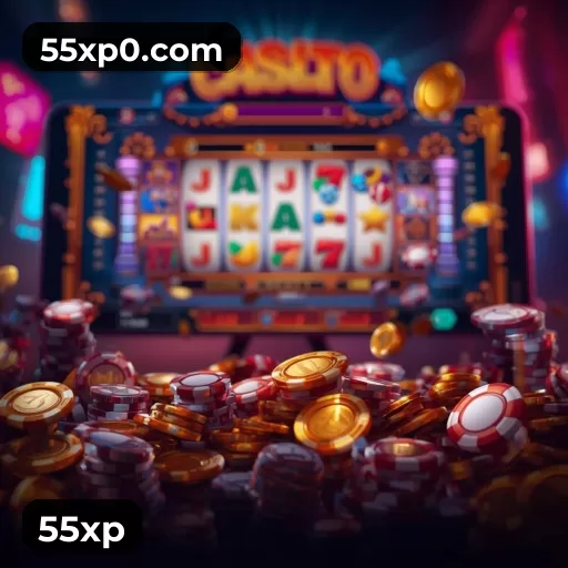 Catálogo de 2.547 jogos da 55xp incluindo Pragmatic Play e Evolution Gaming