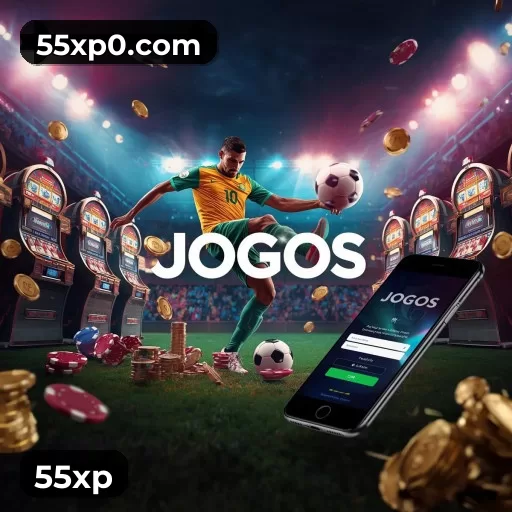 App 55xp com catálogo premium, PIX e suporte 24/7