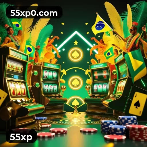 55xp licenciado com transparência e jogo responsável